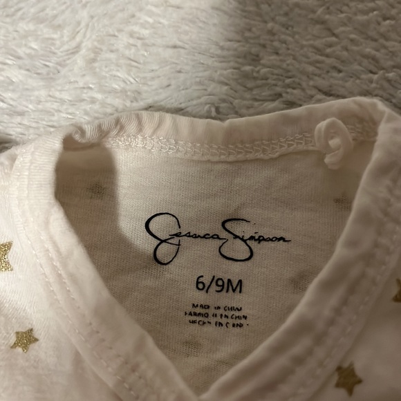 (2 for $10) Jessica Simpson footie/ sleeper - Picture 5 of 5